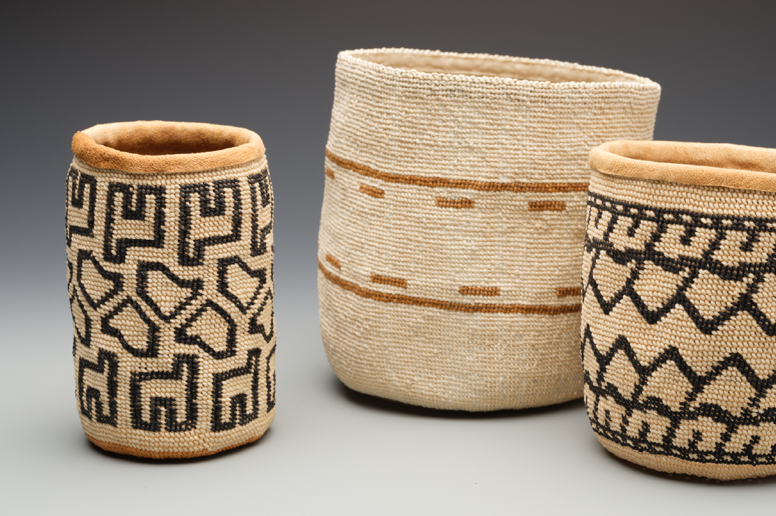 Photograph of woven baskets