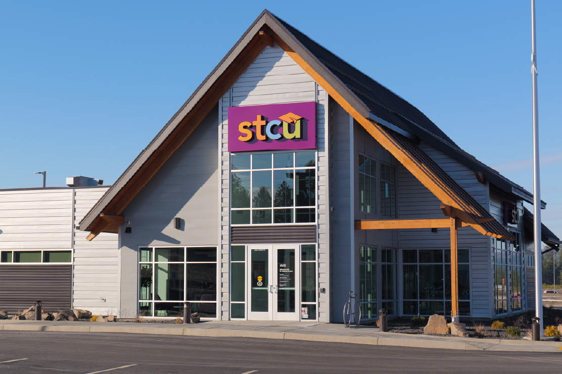 Exterior image of Mt. Spokane branch. 