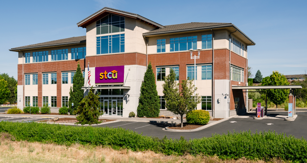 A photograph of STCU College Place branch